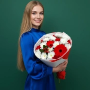 Букет &laquo;Клубничное мороженое &raquo; 1