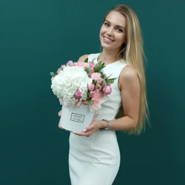 Композиция в коробке «Благодать»