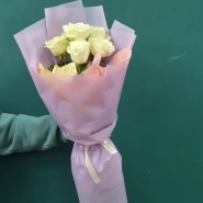 Букет из белых роз &laquo;Классика&raquo; 4