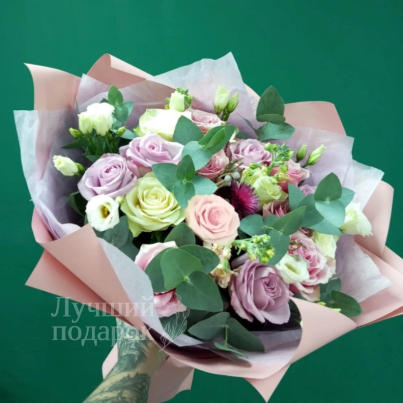 Букет  &laquo;Сливочный десерт&raquo;