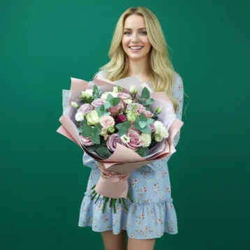 Букет  «Сливочный десерт»