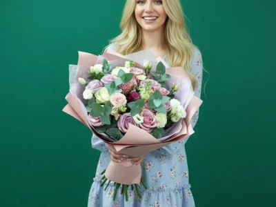 Букет  «Сливочный десерт»