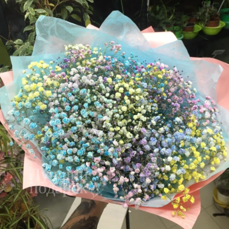 Юукет из гипсофилы &laquo;Кружево&raquo;