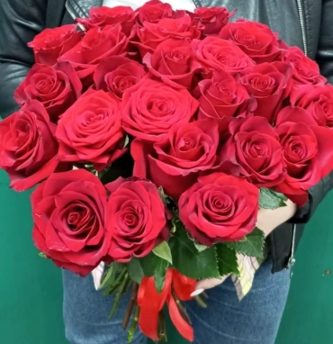 Букет из красных роз «После ссоры»