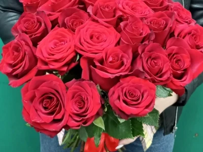 Букет из красных роз «После ссоры»