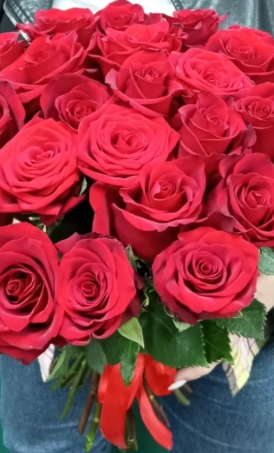 Букет из красных роз «После ссоры»