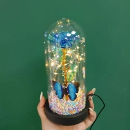 Роза в колбе - ночник 0