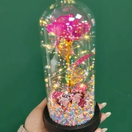 Роза в колбе - ночник 3