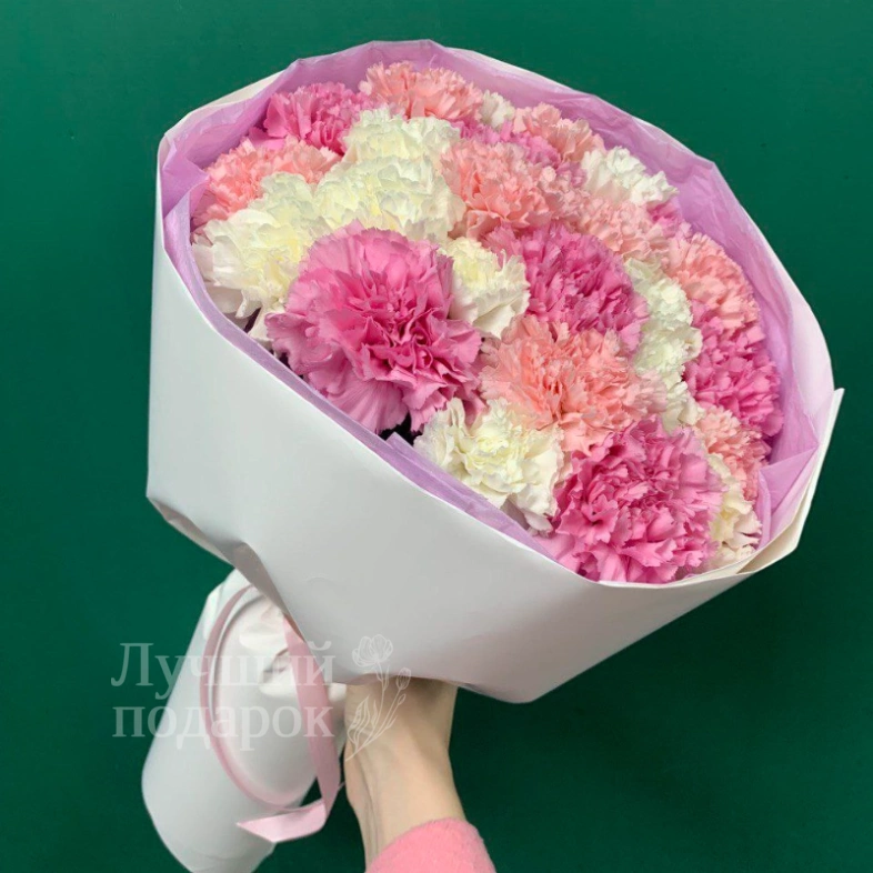 Букет из  диантусов &laquo;Зефирки&raquo;