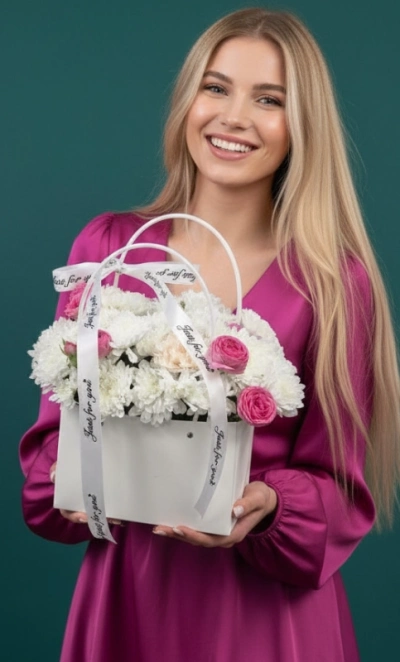 Композиция в сумочке «Шанс»