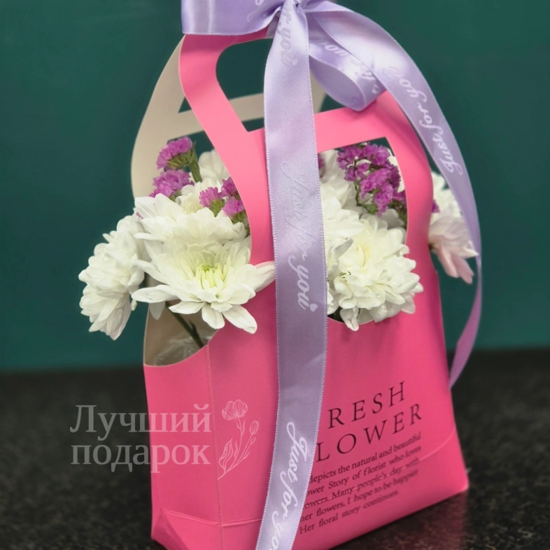 Композиция в сумке &laquo;Барби&raquo;