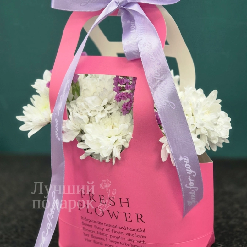 Композиция в сумке &laquo;Барби&raquo;