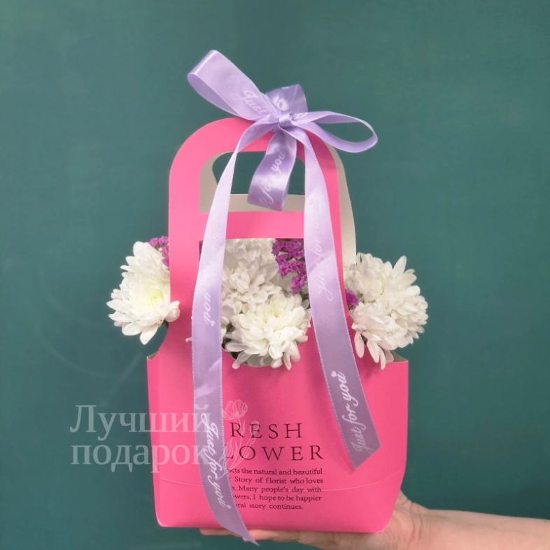 Композиция в сумке &laquo;Барби&raquo;