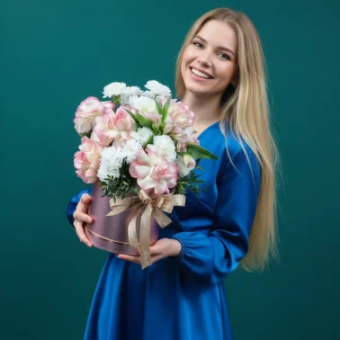 Композиция в шляпной коробке «Магнетизм»