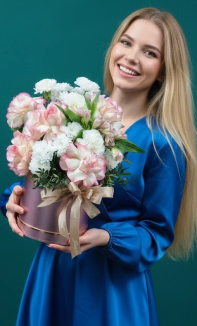 Композиция в шляпной коробке «Магнетизм»