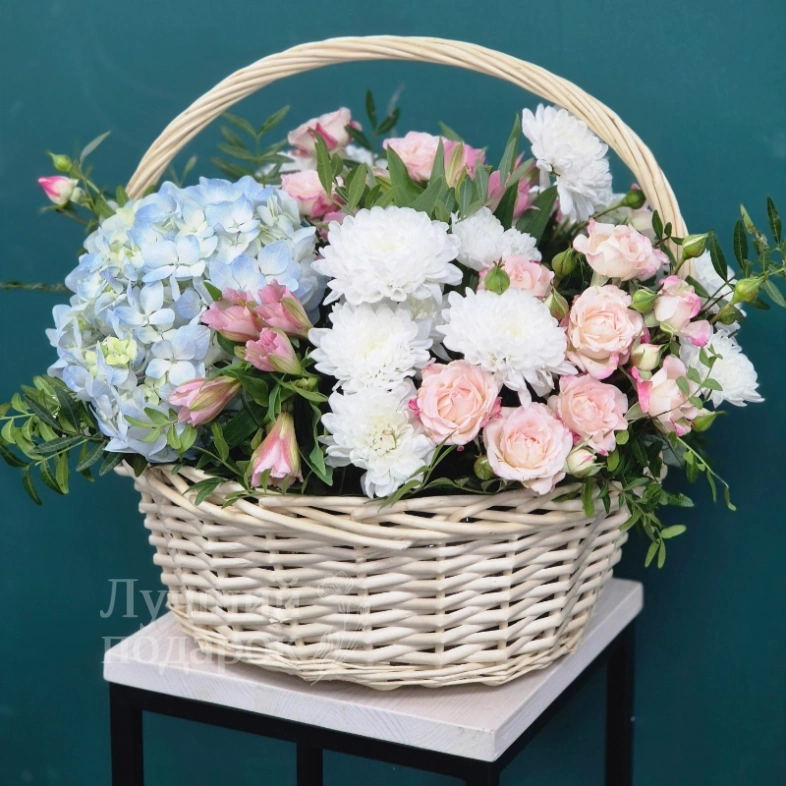Композиция в корзине &laquo;Сюрприз"