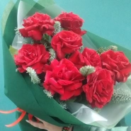 Букет из красной розы &laquo;Катюша &raquo; 1