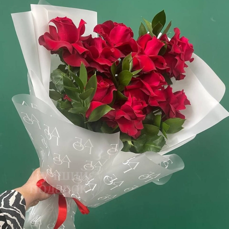 Букет из французской розы &laquo;Алёнка"