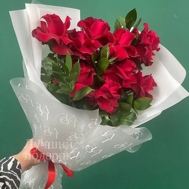 Букет из французской розы &laquo;Алёнка"