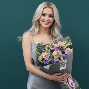 Букет «Сиреневый туман»