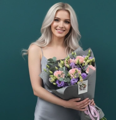 Букет «Сиреневый туман»