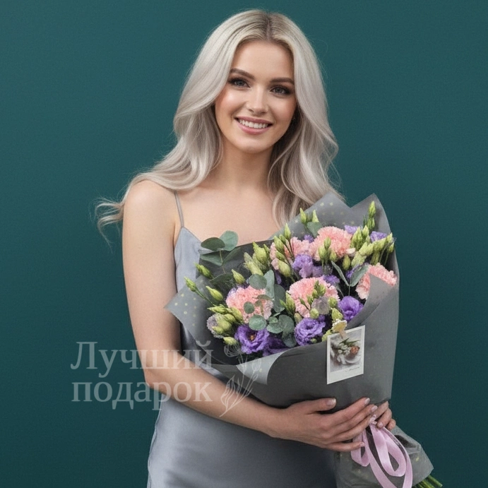 Букет &laquo;Сиреневый туман&raquo;