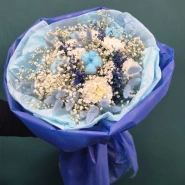 Букет &laquo;Синий иней&raquo; 1