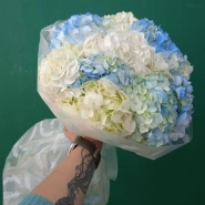 Букет из гортензии &laquo;Морской прибой&raquo; 2