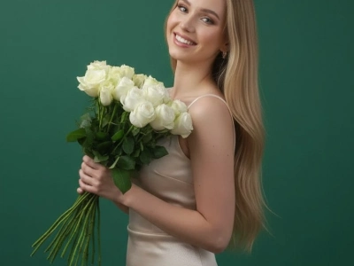 Роза белая «Найлинг»