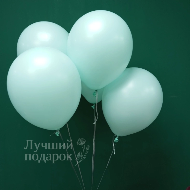 Воздушные шары голубые