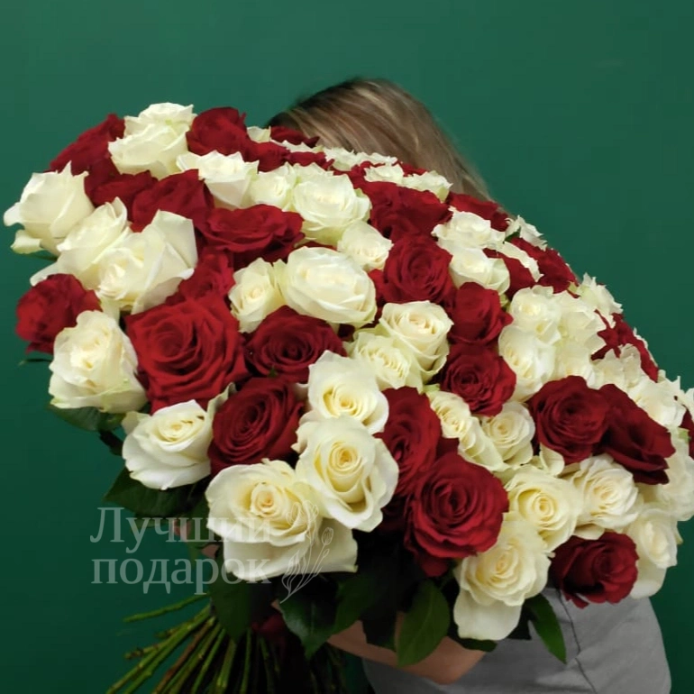 Букет &laquo;101 роза для любимой&raquo;
