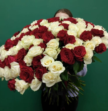 Букет «101 роза для любимой»