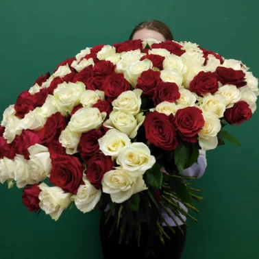 Букет «101 роза для любимой»