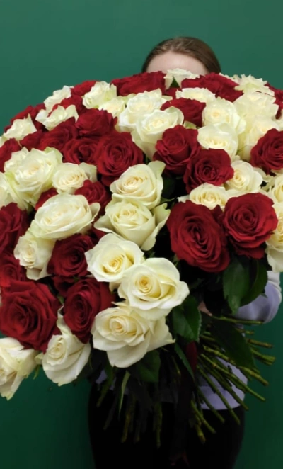Букет «101 роза для любимой»