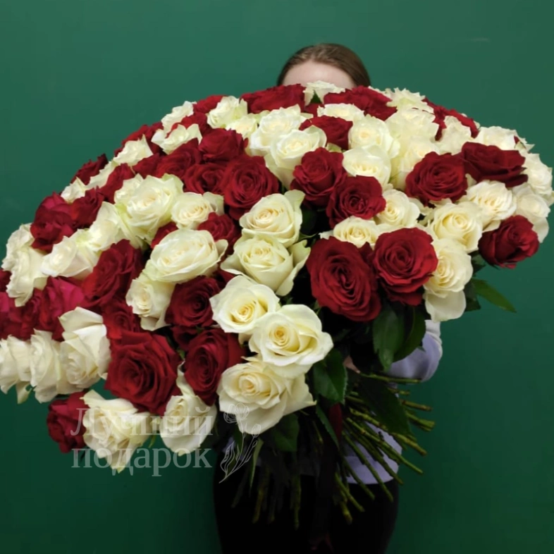 Букет &laquo;101 роза для любимой&raquo;