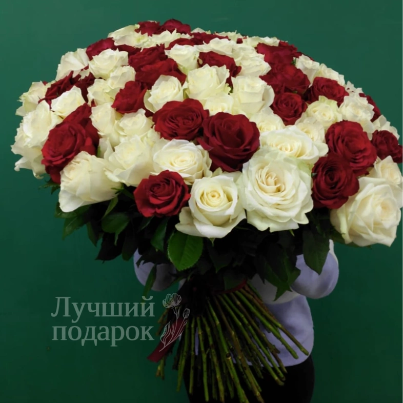 Букет &laquo;101 роза для любимой&raquo;