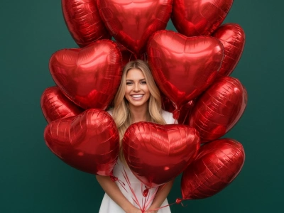 Фольгированный шар «Сердце»