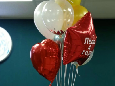 Воздушные шары «Ледниковый период»