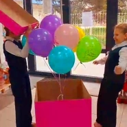 Коробка с воздушными шарами &laquo;Сюрприз&raquo; 1