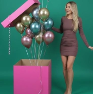 Воздушные шары в коробке &laquo;Праздник&raquo; 2