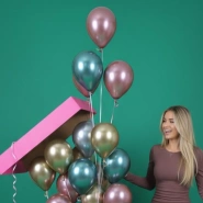 Воздушные шары в коробке &laquo;Праздник&raquo; 1