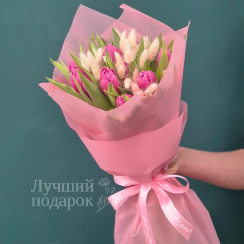 Букет из тюльпанов &laquo;Весна&raquo;