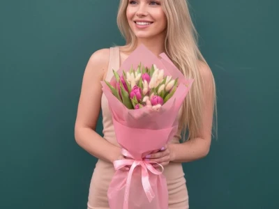 Букет из тюльпанов «Весна»