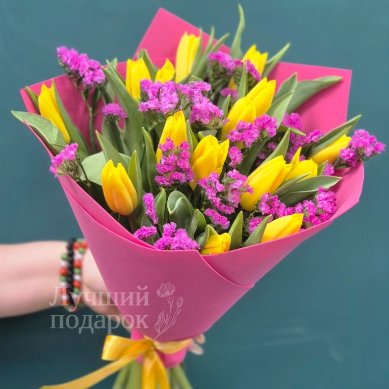 Букет из тюльпанов &laquo;Дерзкая девчонка &raquo;