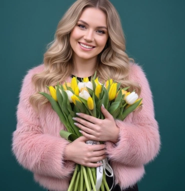 Букет из тюльпанов  «Аромат весны»