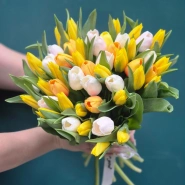 Букет из тюльпанов  &laquo;Аромат весны&raquo; 2
