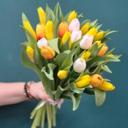 Букет из тюльпанов &laquo;Девичьи грёзы&raquo; 2
