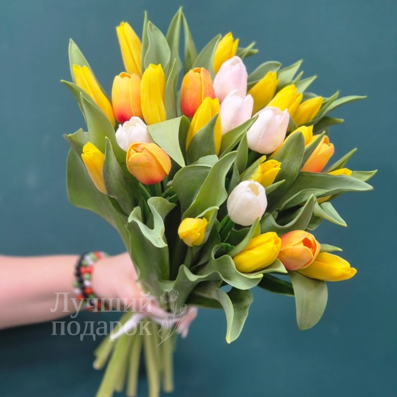 Букет из тюльпанов &laquo;Девичьи грёзы&raquo;