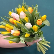 Букет из тюльпанов &laquo;Девичьи грёзы&raquo; 3