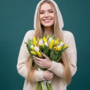 Букет из тюльпанов &laquo;Девичьи грёзы&raquo; 0